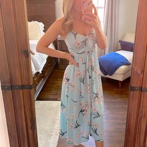 Soprano floral midi dress